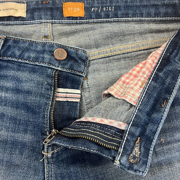 Pilcro and the Letterpress x Anthropology Cuffed Denim Shorts Womens Size 29 - Picture 6 of 10